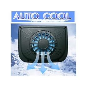 【クリックで詳細表示】AUTO COOL 車用 ソーラーファン