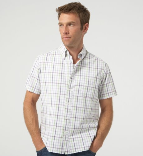 Big & Tall Blue Harbour Fairtrade Cotton Oxford Check Shirt