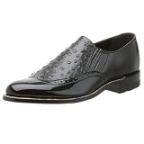 Stacy Adams Mens Dayton Patent Wingtip Slip-on