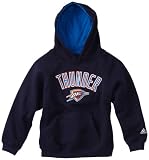 NBA Boys Oklahoma City Thunder Pullover Hoodie - R26C8Eok (Dark Navy, 4)