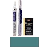 1 2 Oz. Dark Cadet Blue Metallic Paint Pen Kit for 1984 Mercury All Models (5C 5914) by PaintScratch Automotive Touch Up Paint