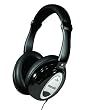 Maxell Noise Cancelling Headphones With Three Position Volume Control Airplane Adapter