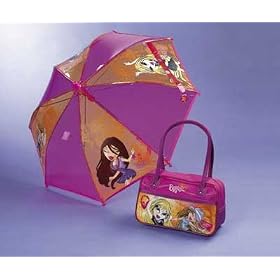 BRATZ UMBRELLA AND BAG SET