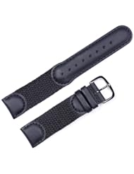 Swiss Army Watch Band Black 18MM