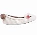 MiYang Women's Super Soft Bunny Ballerina Slipper