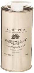 A L'Olivier Refill Tin Extra Virgin Olive Oil, 16.7-Ounce Tins