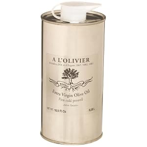 A L'Olivier Refill Tin Extra Virgin Olive Oil, 16.9-Ounce Tins by L'Olivier