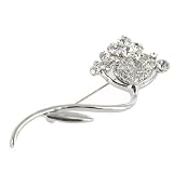 Image of Tall Flower Brooch