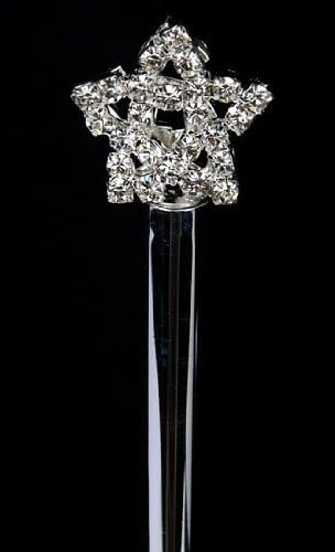 Faux Rhinestone Fairy Princess Sceptor