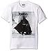Star Wars Boys' Darth Vader T-Shirt, White, Small