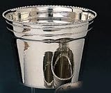 LARGE FLOWER POT - LARGE SIZE NICKEL PLATED FLOWER POT