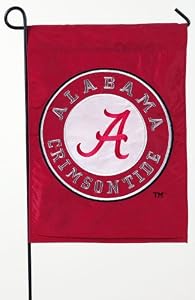Evergreen Enterprises Alabama Crimson Tide Applique Garden Flag