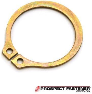 Rotor Clip SH-59ST ZD External Ring Carbon Steel - Zinc Dichromate Yellow, 100 Pieces