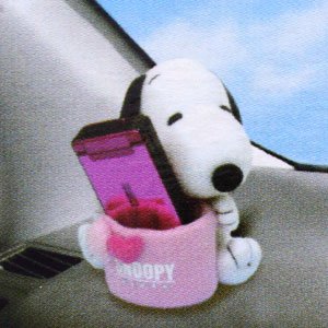 スヌーピー（SNOOPY） カーグッズシリーズ ケータイケース ハート　M37