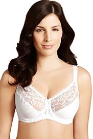 Textured Jacquard Lace Minimiser C-G Bra