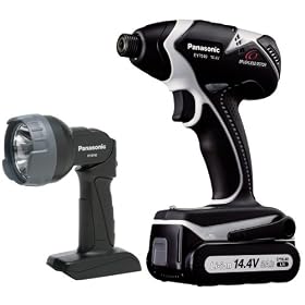 Panasonic EY7540LN2L 14.4 Volt Li-ion Impact Driver Kit with Light