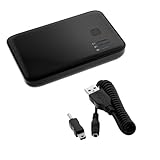 GTMax Black Universal External Rechargeable Backup Battery for Palm Pre Plus / Pixi Plus / Pixi / Pre / Treo Pro 850 / 800w Treo / 685 Centro / 690 Centro / 755p Treo / 680 Treo / 750 Treo / 700p Treo / 700w / 700wx Treo / 650 Treo / 600 Treo