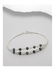 Mixed Colors Fresh Water Pearls Bracelet In 92.5 Sterling Silver