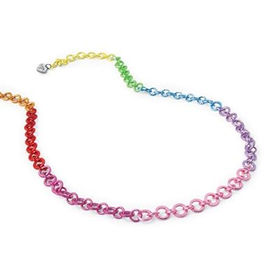 Cheap Girls Jewelry CHARM IT! Rainbow Chain Necklace For Sale
