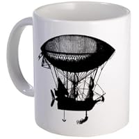 Steampunk pirate airship Steampunk Mug by CafePress