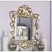 American Drew Jessica McClintock Couture Accent Mirror w/ Silver Leaf