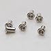 Pack of 24 Silver-Colored Eyelets - 5/32