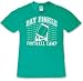 Ray Finkle Football Camp Mens T-Shirt : Ace Ventura Pet Detective #10/#384 (Teal)