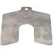 Stainless Steel Slotted Shim, 0.005" x 3" x 3" (Pack of 20)