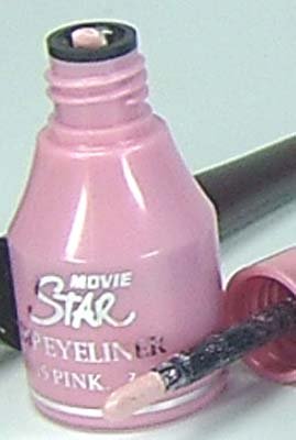 Movie Star Colour Liquid Eyeliner with Tapered Tip PINK 3ml