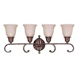 Nuvo Lighting Belvedere Four-Light Bath Fixture