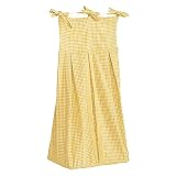 Tadpoles Basics Yellow Gingham Diaper Stacker