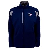 NFL Men's Houston Texans Desert Dry Full Zip Jacket (Navy/Gunmetal, XXX-Large)
