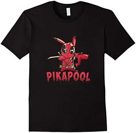 Men's Pikapool T-Shirt Large Black