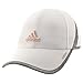 adidas Women's Adizero II Cap, White/Heathered Grey/Vapour Pink, One Size
