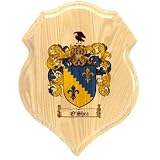 O'shea Coat of Arms Plaque / Family Crest Plaque