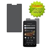 Fincibo (TM) Custom-Fit Privacy Screen Guard Protector For Samsung Galaxy P ....