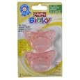Playtex Baby Binky Most Like Mother One-Piece Silicone Pacifiers: Pink