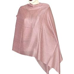 Indian Scarf Pure Pashmina Womens Accessory 80 x 28 inches (pstl001)