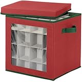 Whitmor 6129-5340 Ornament Storage Cube, 64 compartments