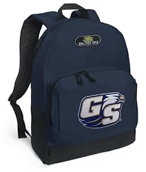 Georgia Southern University Backpack Navy Blue GSU Eagles Logo for Travel or School Bags - Best Unique Gifts For Boys, Girls, Adults, College Students, Men or Ladies