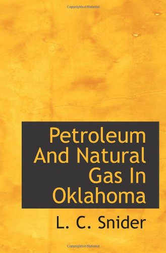 Petroleum And Natural Gas In Oklahoma