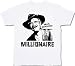 Beverly Hillbillies Millionaire Jed Clampett White T-shirt Tee