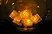 Set of 12 Litecubes YELLOW Light up LED Ice Cubes