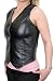 Classic Ladies Leather Vest - Size : Small