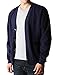 LE3NO Premium Mens Oversized Soft Knit V Neck Cardigan Sweater