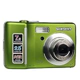 Samsung S73 7.2MP 3x Optical/5x Digital Zoom Camera (Green)