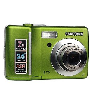 Samsung S73 7.2MP 3x Optical/5x Digital Zoom Camera (Green)