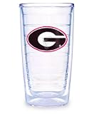 Tervis Tumbler University of Georgia 16-Ounce Double Wall Insulated Tumbler, Set of 4