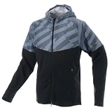 NIKE（ナイキ） ランニングアパレル メンズ ワークアウト ファナティック フーディジャケット ブラック／ブルーダスク