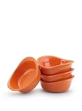 Rachael Ray Lil' Saucy Set of 4 Stoneware Dipping Cups
